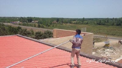 نصب صاعقه‌گیر ESE باذپایه تلسکوپی بروی بام